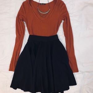 Long sleeve body suit